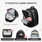 Cute LOVEVOOK Backpack for Teen Girls and Students