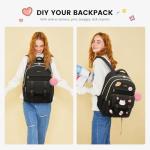 Cute LOVEVOOK Backpack for Teen Girls and Students