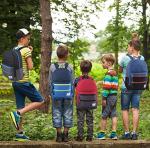 Trail Maker Adjustable Multi-Color Backpack (Black)