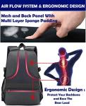 College Laptop Backpack with USB Charging Port