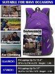 College Laptop Backpack with USB Charging Port