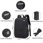 MAXTOP Water-Resistant Laptop Backpack with USB Port