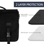 MATEIN Lightweight Messenger Bag for Men, Black