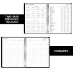 2024-2025 Weekly & Monthly Planner - Black