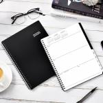 2024-2025 Weekly & Monthly Planner - Black