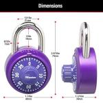 Master Lock 1530DCM Combination Padlock - Assorted Colors