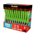 Soft Touch Blunt Tip Kids Scissors - 12 Pack