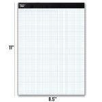 Mr. Pen 11"x8.5" 4x4 Graph Paper, 55 Sheets