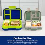Bentgo® Pop Leak-Proof Lunch Box - Navy/Chartreuse