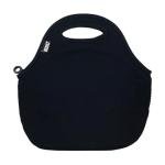 Neoprene Insulated Lunch Tote Bag - Black