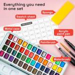 ARTISTRO Portable Watercolor Set with 48 Colors