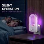 Halo Guard Indoor Insect Trap - Safe, Odorless Fly & Mosquito Killer with 3 Refill Packs