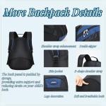 Color-Blocked Kids Backpack for School and Sports