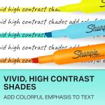 Sharpie Chisel Tip Highlighters, Assorted 12-Pack