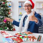 Cholemy Christmas School Supplies Set