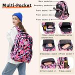 Geometric Print Kids Backpack for School