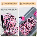 Geometric Print Kids Backpack for School