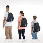 adidas Classic 3s Sackpack in Onix Grey/Black