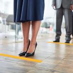 Outus Yellow Floor Marking Tape - 9 Rolls