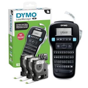 DYMO LabelManager 160 Portable Label Maker Bundle