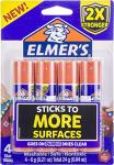 Elmer's Extra Strength Washable Glue Sticks, 4 Count