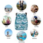 Risefit Waterproof Drawstring Gym Backpack for All