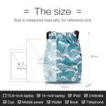 Risefit Waterproof Drawstring Gym Backpack for All