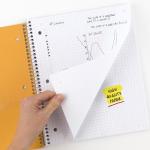 Five Star Graph Ruled Spiral Notebook, 100 Sheets