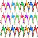 48-Piece Colorful Geometry Compass Set for Students