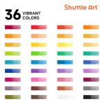 Shuttle Art 43-Pack Watercolor Paint Set