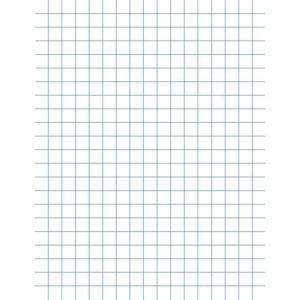 500-Sheet 1/4 Rule White Graph Paper Pack