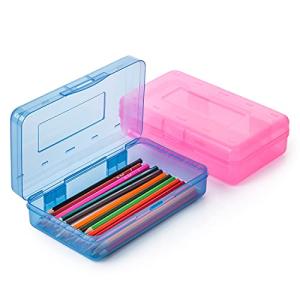 Mr. Pen 2-Pack Colorful Pencil Boxes for Kids