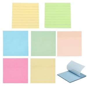 Bright Color Sticky Notes for Study & Office
