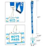 Set of 6 Hall Pass Lanyards for Teachers