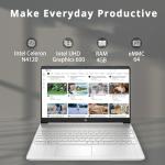 HP Chromebook 14" Laptop for Students, Modern Gray