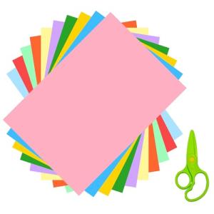 AIMI Bulk Assorted Construction Paper for Kids