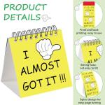 Harloon 36 Pcs I Need Help Mini Flip Chart Signs Self Assessment Cards Behavior Management Classroom Tools for Kids Teachers Classroom School Behavior Educational and Learning Activities Supplies