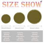 100PCS Green Discbound Expansion Discs for Planners