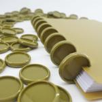 100PCS Green Discbound Expansion Discs for Planners