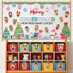 Gingerbread Christmas Bulletin Board Decoration Set