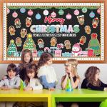 Gingerbread Christmas Bulletin Board Decoration Set