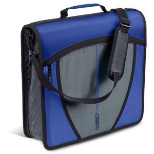 Mighty Zip Tab Zipper Binder with Expanding File