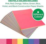 Crayola 96-Sheet Construction Paper Pack