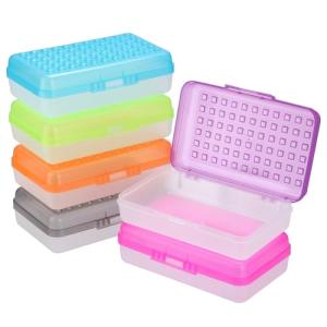 BTSKY Large Capacity Utility Pencil Box - 6 Pack