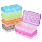 BTSKY Large Capacity Utility Pencil Box - 6 Pack