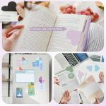 Colorful Heart-Shaped Magnetic Page Markers