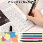 800 Sheets Transparent Sticky Notes - 6 Bright Colors