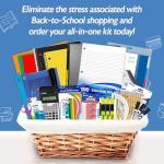 BAZIC Middle High School Supplies Kit, 65 Pieces