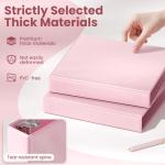 Pastel 1-Inch D Ring Binders - 4 Pack