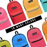 Dark Purple Everest Basic Backpack - One Size